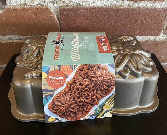 Nordic Ware Loaf Pan, Wildflower